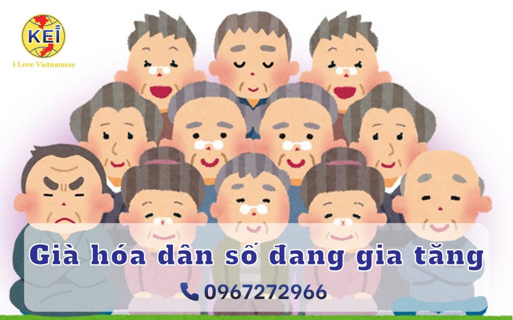 Già hóa dân số đang gia tăng