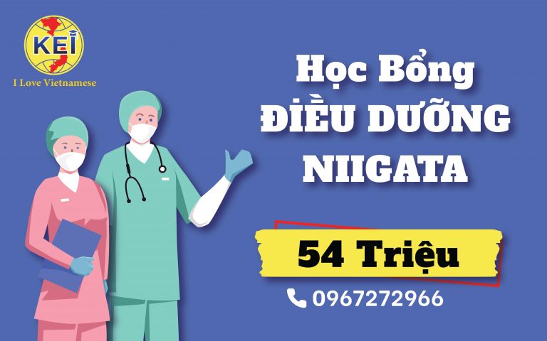 Học bổng điều dưỡng Niigata trọn gói 54 triệu