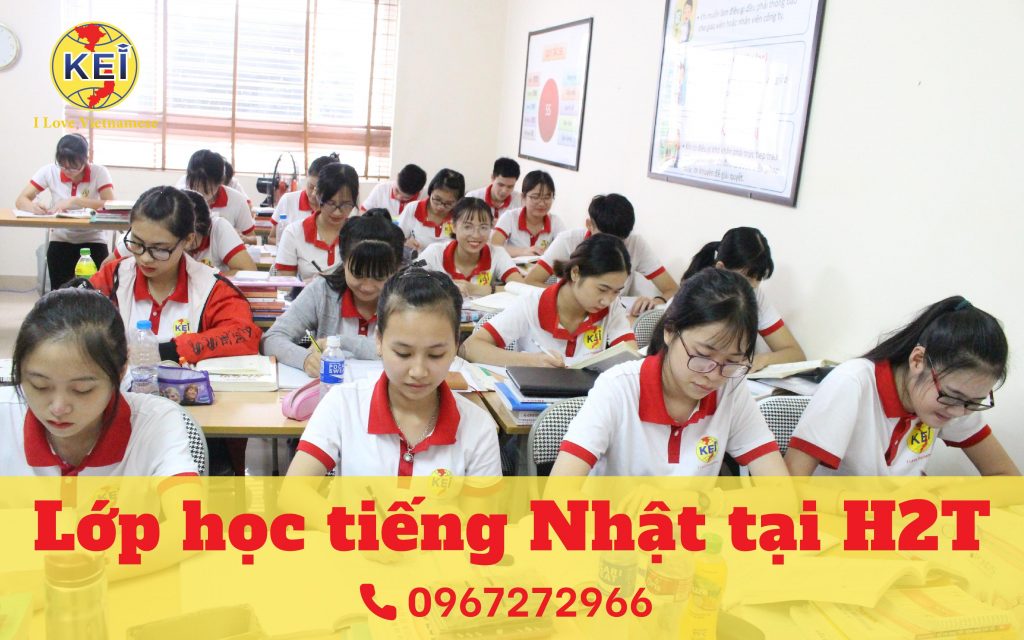 Học tiếng Nhật đi du học Nhật Bản tại H2T