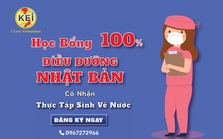 Học bổng toàn phần có nhận TTS về nước