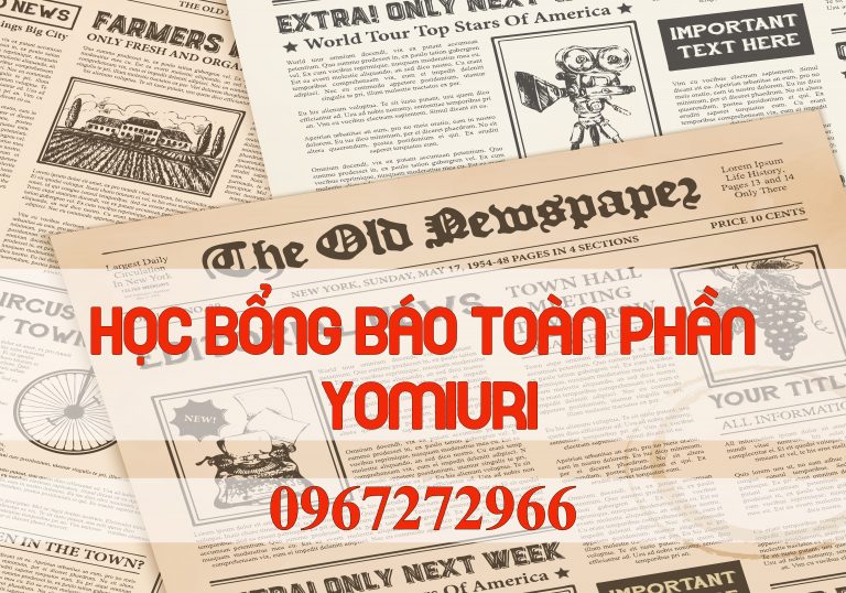 học bổng báo toàn phần